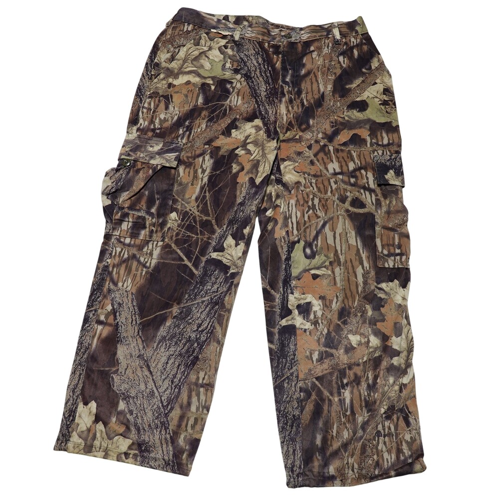 Westark Cargo Pants Mens 36x28 Brown Camo Adjustable Waist Made USA Hunting